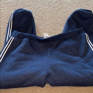 Sherpa lined sweatpants